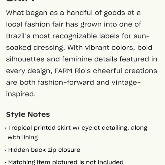 FARM Rio Rainbow Mixed Tiered skirt - Picture 11 of 11